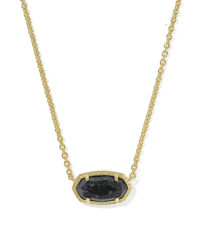 Kendra Scott Elisa Gold Boo Short Pendant Necklace