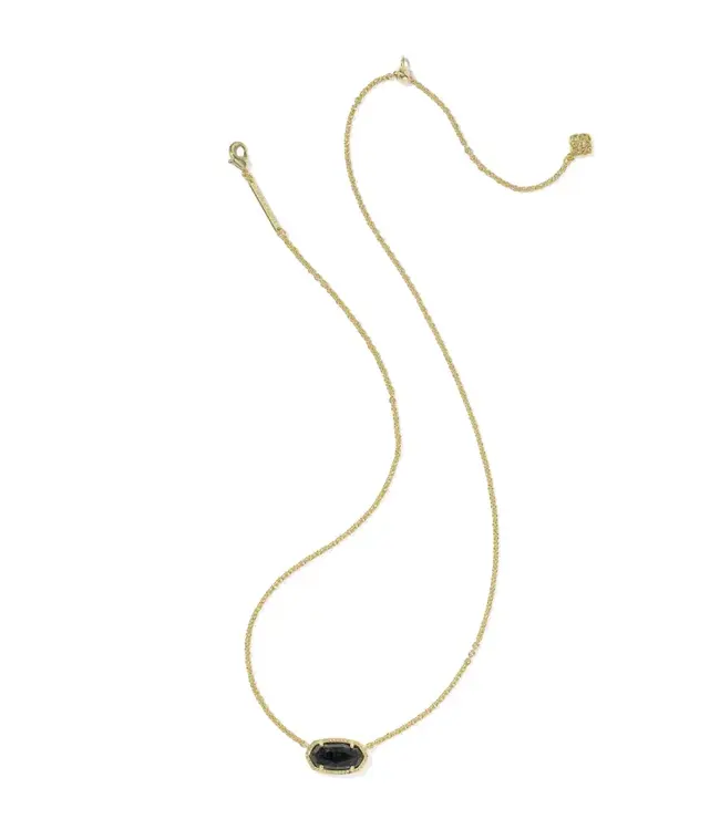 Kendra Scott Elisa Gold Boo Short Pendant Necklace