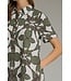 Alana Olive Abstract Midi Dress