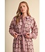 Lilly Mauve Berry Floral Midi Dress