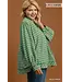 Wynona Kelly Green Plaid Top