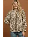 Callie Olive Floral Top