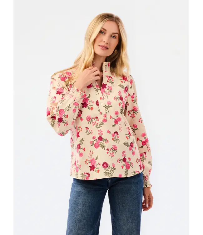 Kimberly Mistflower Pink Top