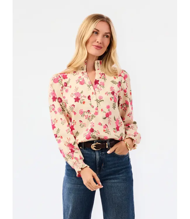 Kimberly Mistflower Pink Top