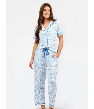 Charlotte Team Toile Blue Pants Set