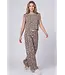 Norah Mocha Leopard Sweater Pants