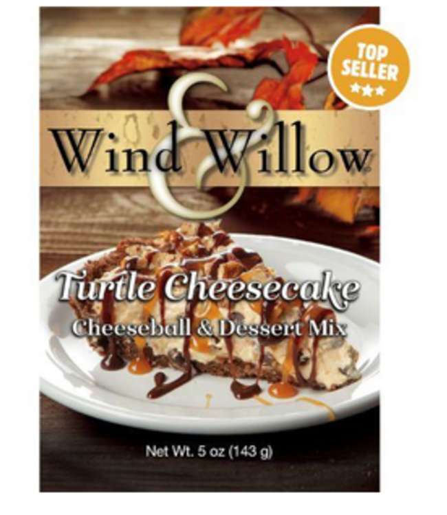 Wind & Willow Turtle Cheesecake Cheeseball & Dessert Mix