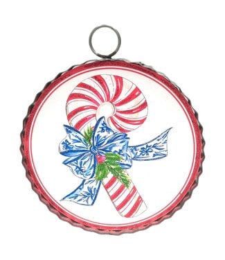 Mini Chinoiserie Candy Cane Print