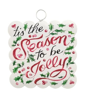 Mini Scallop "Tis The Season" Print
