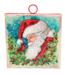 Round Top Mini Santa & Cardinal Print