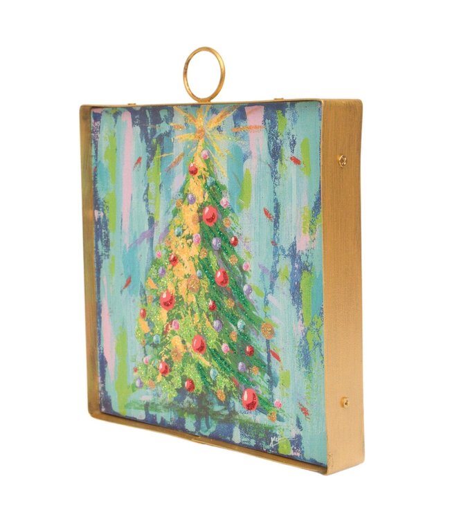 Round Top Mini Christmas Tree Impressions Print