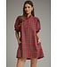 Noel Red Plaid Dress