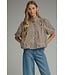 Eleonora Brown Ecru Striped Top