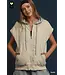 Kennady Taupe Quilted Vest