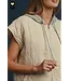 Kennady Taupe Quilted Vest