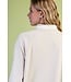 Ella Taupe Contrasting Striped Sweatshirt