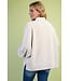 Ella Taupe Contrasting Striped Sweatshirt