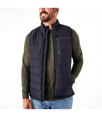 Burlebo Black Puffer Vest