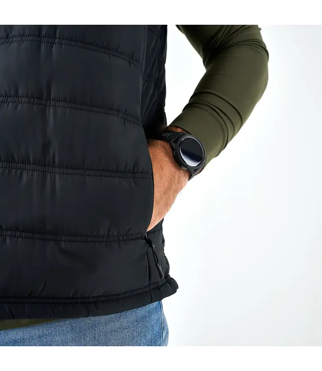Black Puffer Vest
