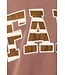 Lucy Brown FALL Applique Embroidered Sweatshirt