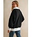 Kim Black SPOOKY Patchwork Sweatshirt