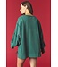 Lauren Vintage Green Christmas Patches French Terry Sweatshirt