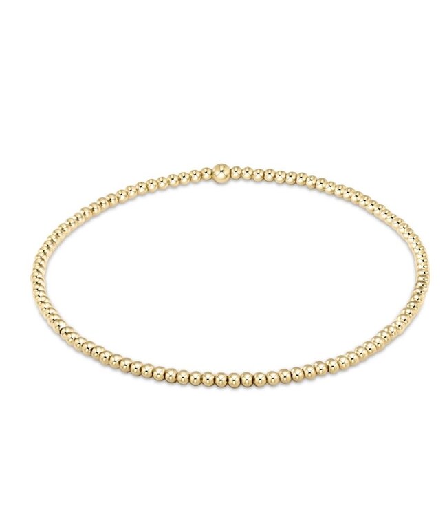 Enewton Classic Gold 2mm Bead Bracelet
