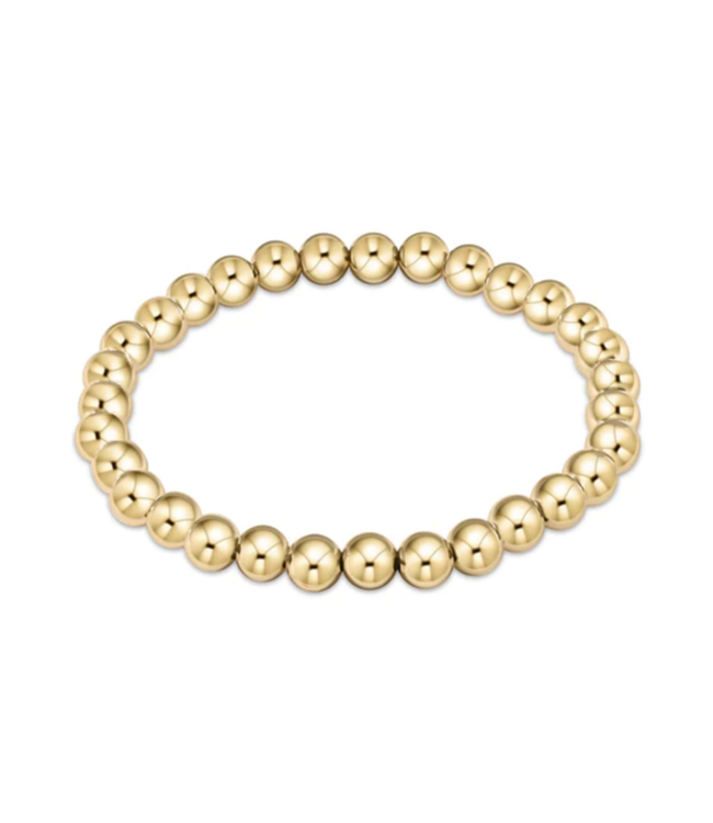 Enewton Classic Gold 6mm Bead Bracelet