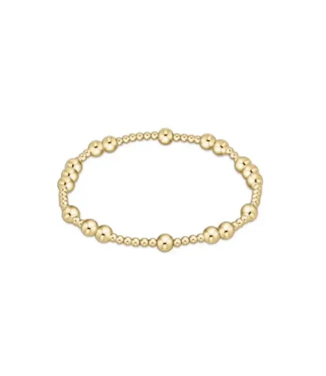 Enewton Hope Unwritten 5mm Bead Bracelet Gold