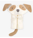 Tan Puppy Hooded Baby Bath Wrap