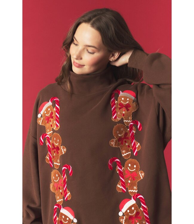 Blair Brown Gingerbread Sweatshirt