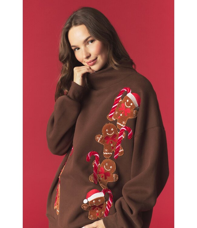 Blair Brown Gingerbread Sweatshirt