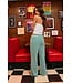 Annie Green Wide Leg Striped Pants
