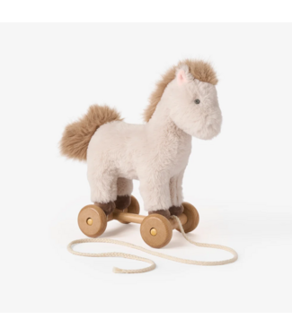 Elegant Baby Plush Pony Pull Toy