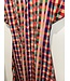 Sabrina Multi Check Midi Dress