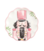 Pink Nutcracker Dessert Plate