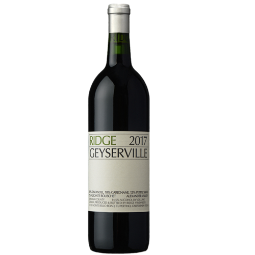 2017 Ridge Geyserville Zinfandel 750 ml 2017 Ridge Geyserville Zinfandel 750 ml