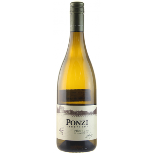 2015 Ponzi Pinot Gris 750ml 2015 Ponzi Pinot Gris 750ml