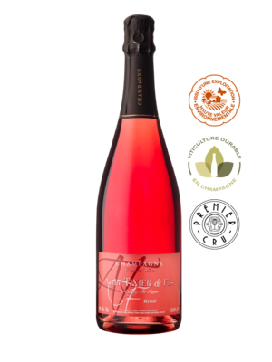 NV Andre Tixier Brut Rose  Champagne 750ml