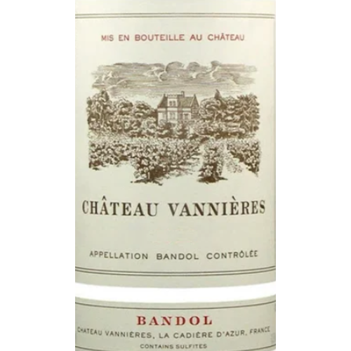 1983 Chateau Vannieres Bandol 750ml 1983 Chateau Vannieres Bandol 750ml