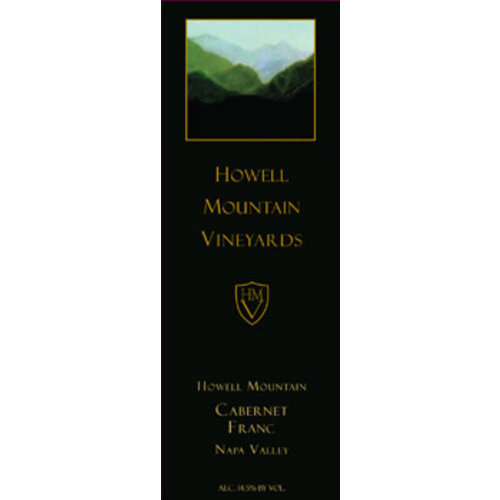 2017 Howell Mountain Vineyards Cabernet Franc 750ml