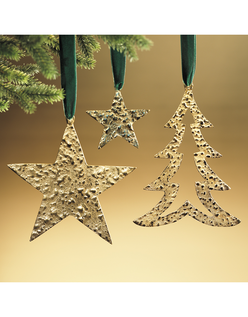 Zodax Star Ornament Gold SM