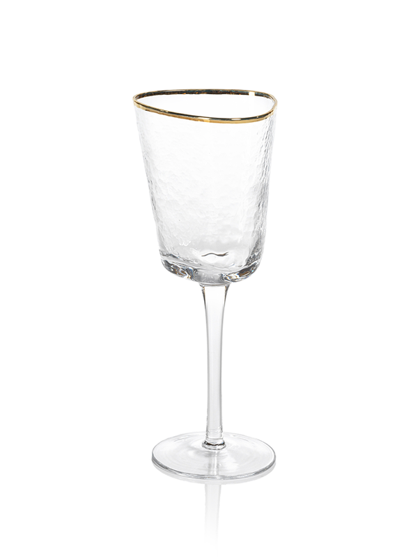 Zodax Aperitivo Triangular Wine Glass