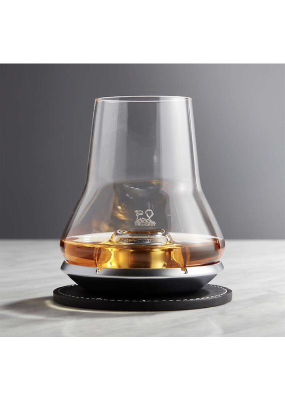 Peugeot Saveurs Whiskey Tasting Set (Glass+Chilling Base+Coaster)