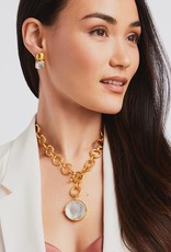 Julie Vos Catalina Gold Gemstone Earrings