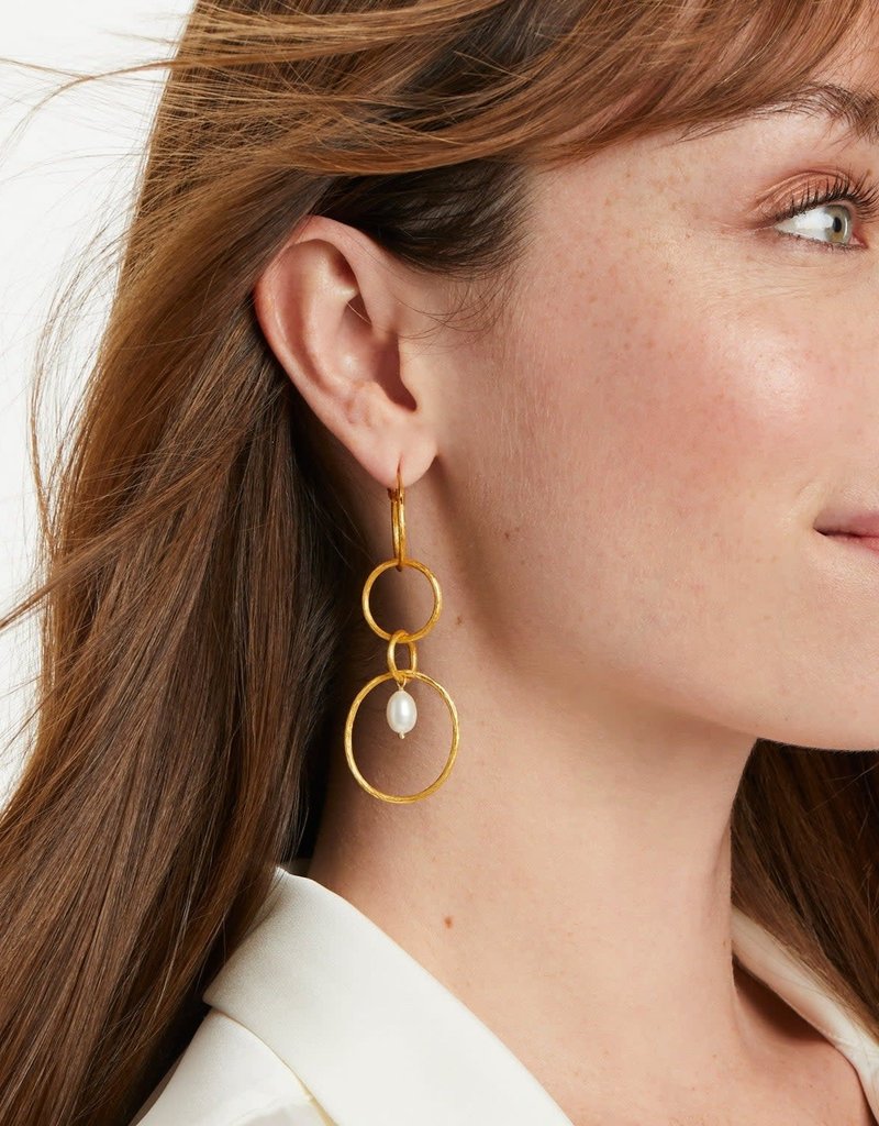 Julie Vos Simone 3-in-1 Pearl Earring