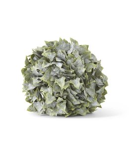 K&K Interiors 9" Real Touch Powdered English Ivy Ball