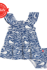 Magnetic Me Whale Hello There Magnetic Dress & Diaper Cover