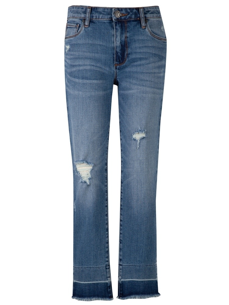 Reese Ankle Straight Leg Jean w 