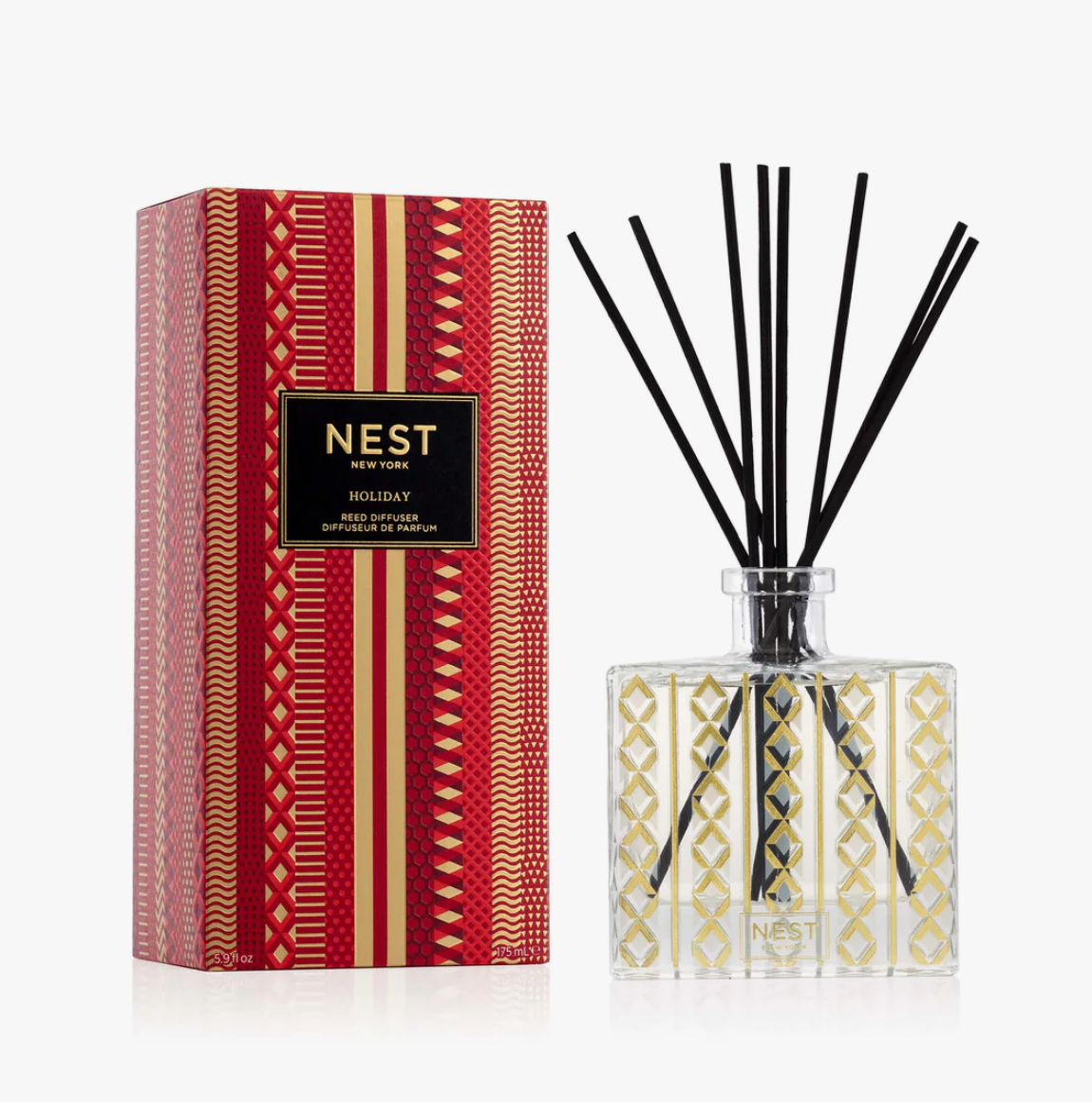 Nest Diffuser Reed Holiday Red Potato Market